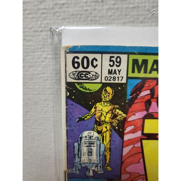 Star Wars #59 1982 NEWSSTAND 1st app of Orion Ferret FAIR/GOOD Lando Calrissian - Picture 2 of 7